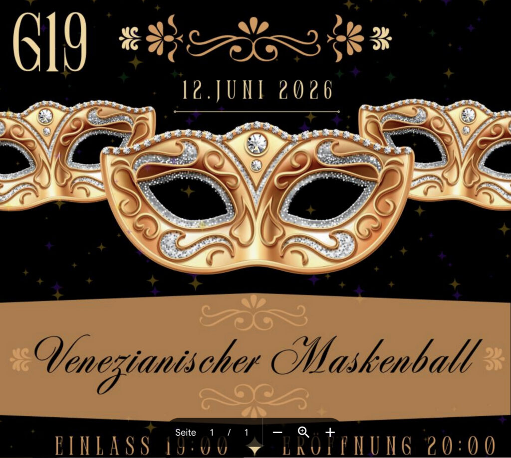 Venezianischer Maskenball